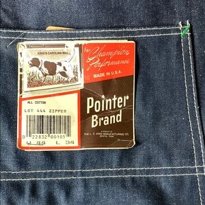 NWT Vintage Pointer Brand Overalls